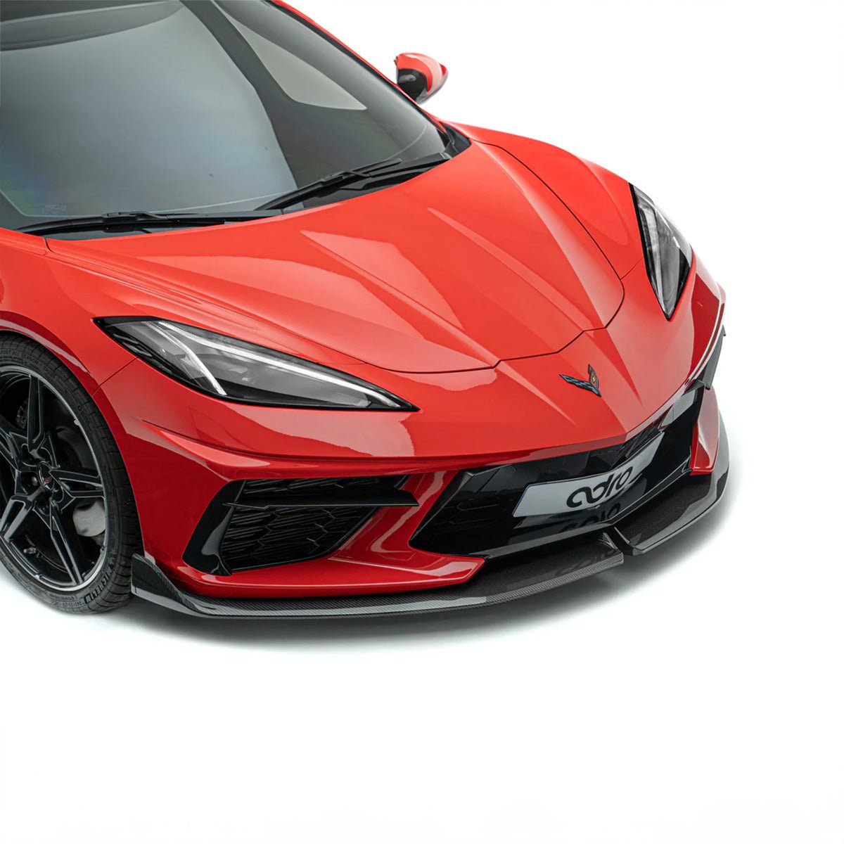 Adro Corvette C8 PrePreg Carbon Fiber Front Lip